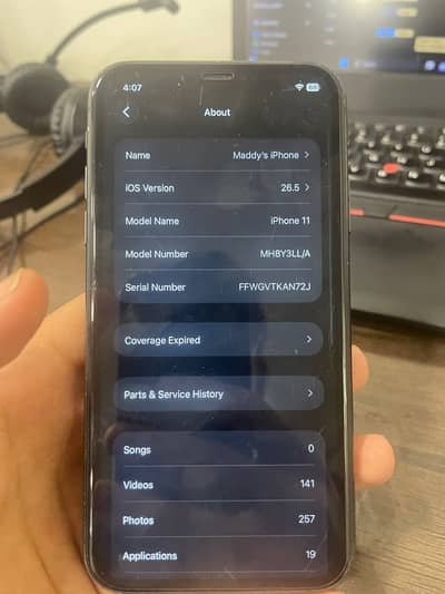 iPhone 11 64gb jv