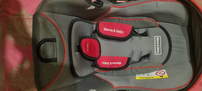 baby carrycot n car seat for sale