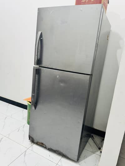 Haier silver Fridge