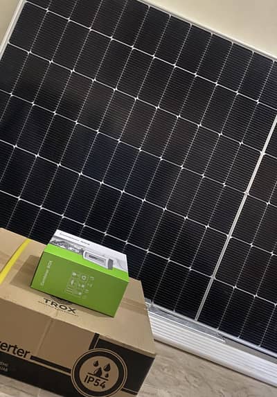 Brand New Solar Panel, Inverter & Accessories Complete Package