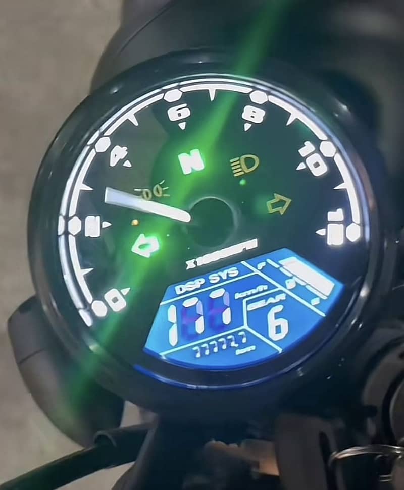 Universal digital speedometer 7