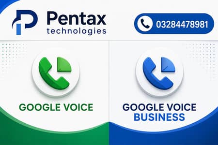 Google voice personal and Business account available