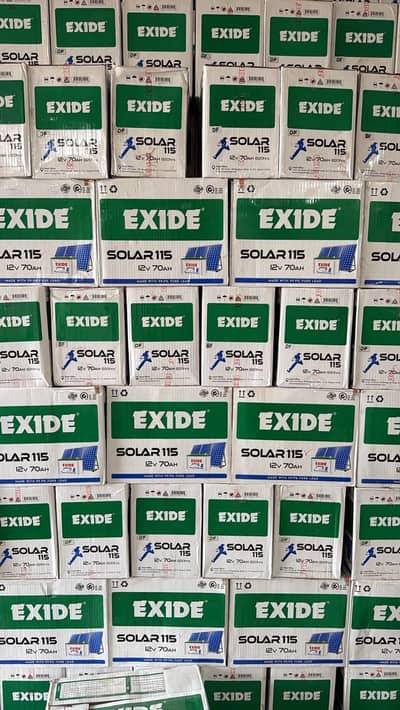 Exide solar115 70ah
