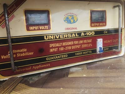 Universal 10kv stabilizer new condition