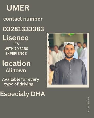 I am seeking for job of driver in Lahore . All locations of lahore