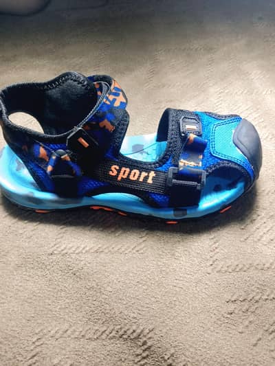 Brand New Men's Sport Sandals Size 3 UK-Blue Camo-Velkco Adjustable