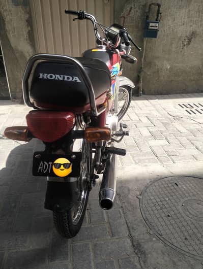 Honda CD70 2020/21 first owner bike Bio matric on the spot.