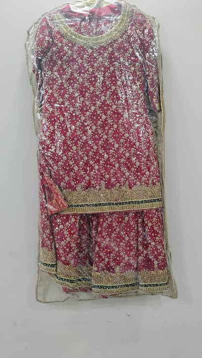bridal sharara and maxi