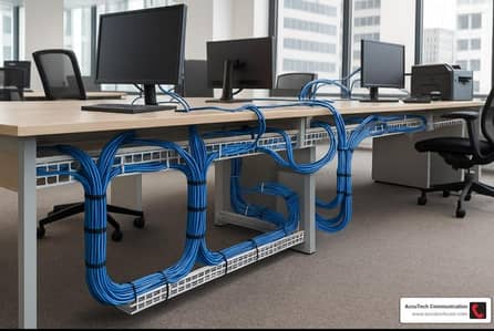 Office LAN Wiring & Network Cabling Service Karachi