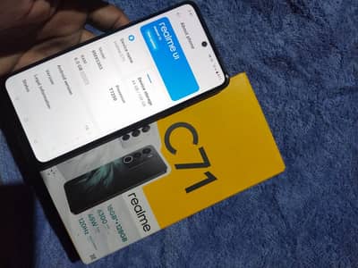 Realme C71 6+12/128. whattsapp call. 03424793605
