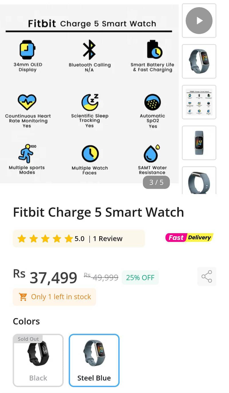 Fitbit charge 5 5