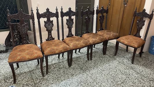 6 seater dining table set