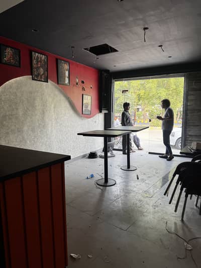 Ground Floor commercial space Available For rent at hot location in johar town Main Boulevard