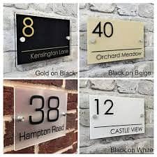 house nameplate