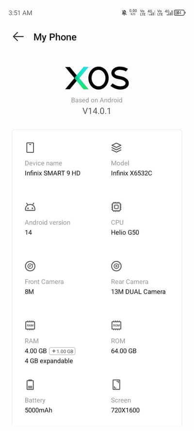 Infinix Smart 9hd