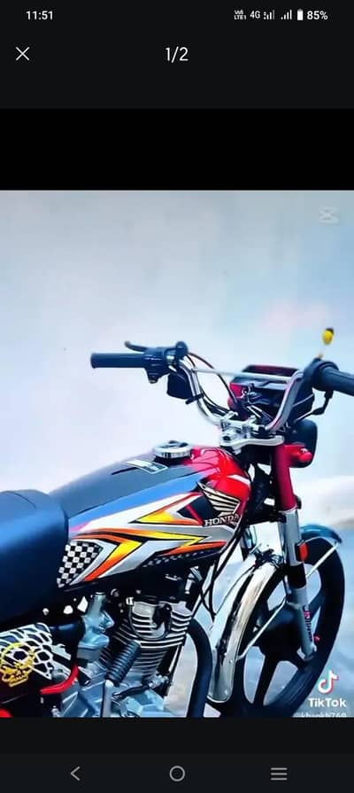 Honda CG 125 For Sale – All Original Documents,