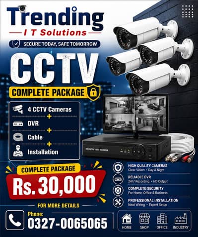 CCTV camera, New Setup, Repair and Maintenance
