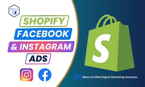 Shopify store designing and Meta adds