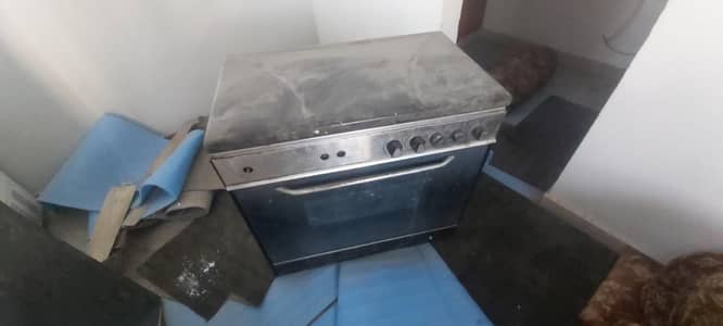 5 burner cooking range oven