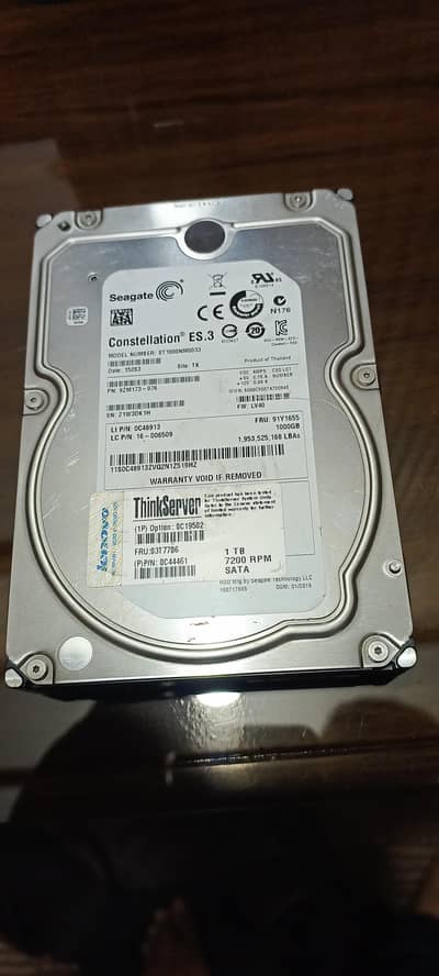 1TB hard for sale
