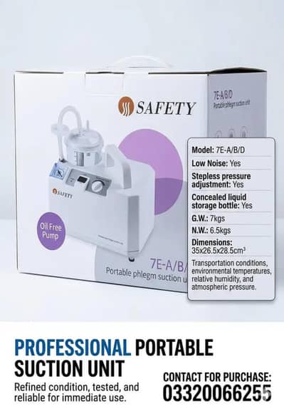 Portable Safety phlegm suction machine 10/10