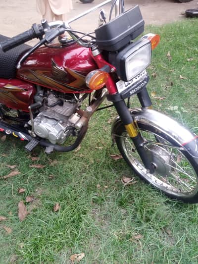 Honda CG 125 2021 Model for Sale – Excellent Condition
