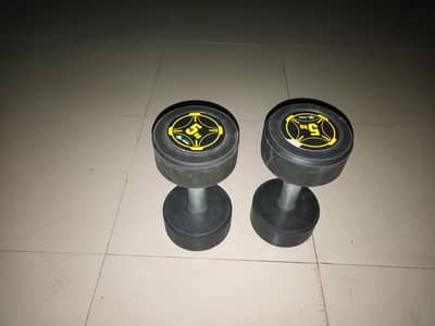 dumble for exercise best condition only 1 month old
