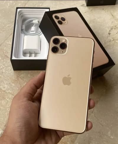 Apple iPhone 11 Pro Max 256 gb with box 10 by 10 condition