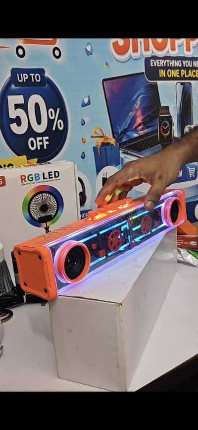 Rechargable Bluetooth Speaker With Power