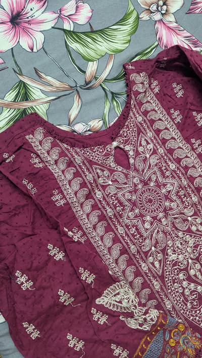 pure cotton suit