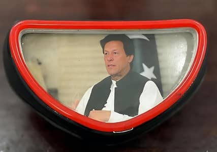 Khan Custom Printed Bike Tail Light - Red Halo LED