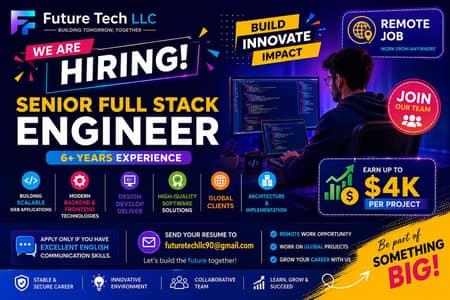 Senior Full Stack Engineer- Remote