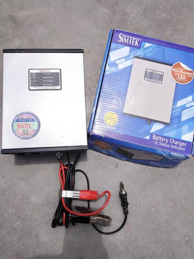 Simtek 12V 20Amp Full Automatic Battery Charger
