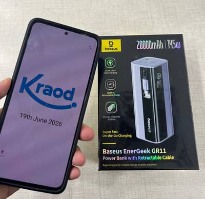 Baseus powerbank EnerGeek GR11 Power Bank 20000mAh 145W