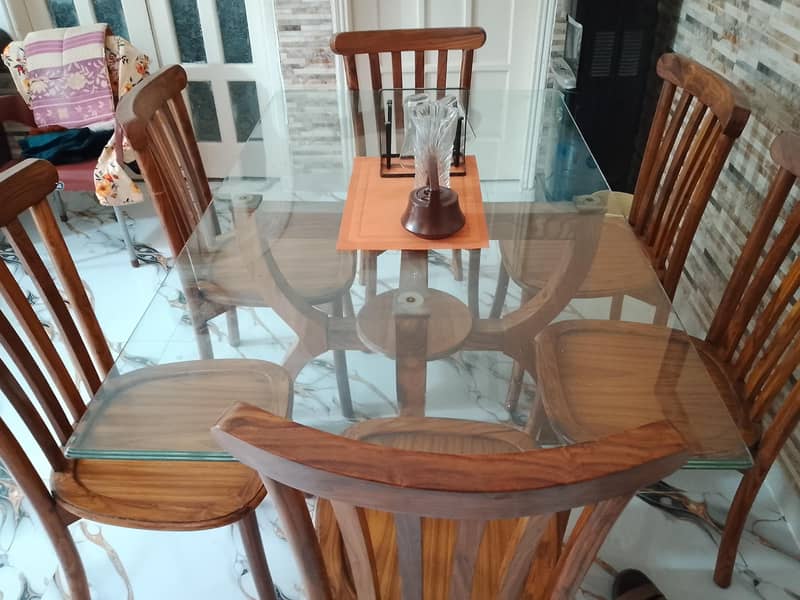 Dining table and chairs 2