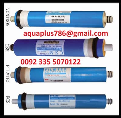 RO Filter Plant Membranes Filmtec DOW Hydranautics USA China Taiwan