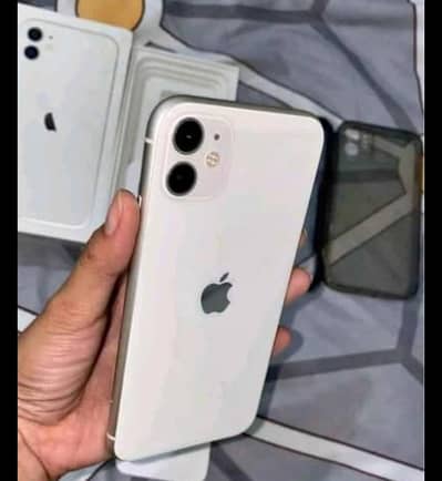 iPhone 11 White PTA Approve Full Box Dual sim Official fresh camera