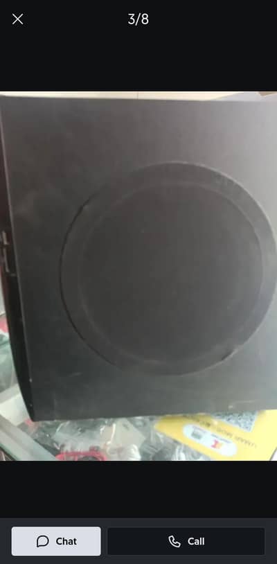 Rainbow speakers 8inch woofer 2.1 speakers system