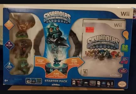 Nintendo Wii Skylanders Starter Pack (game CD + accessories)