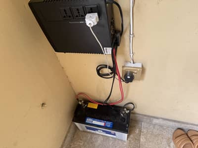 Ups and battery for sale in new condition with warranty
