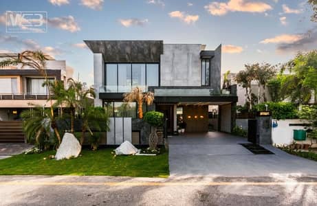 nearby Dolman Mall 1 Kanal Furnished With Basement and Pool House in Phase 6 DHA