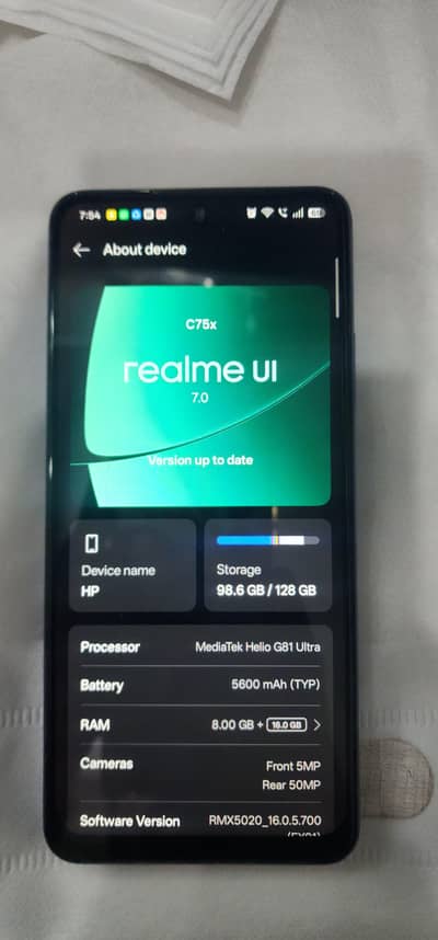 Realme C75x