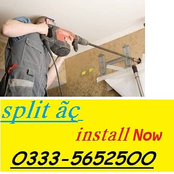 Split Ac shifting installation servicesO333'56'52'5OO