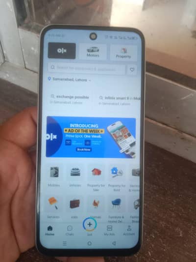 Infinix Smart 9 /4*4/128 ha exchange bi ho ja ga