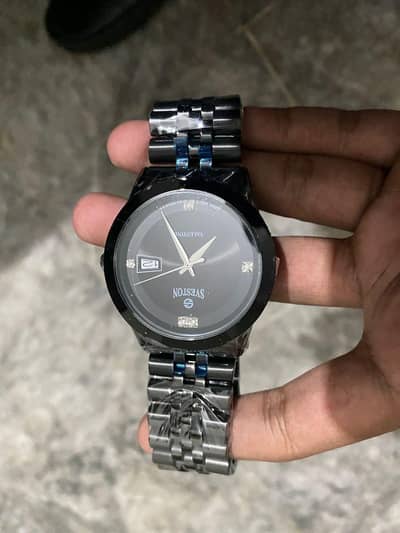 Sveston Valentine 38MM Black Watch Brand new Box Pack