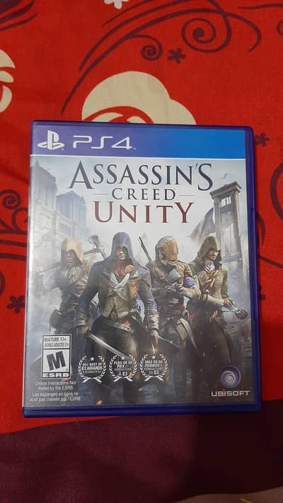 Assassin's Creed Unity for the PlayStation 4 and PS5