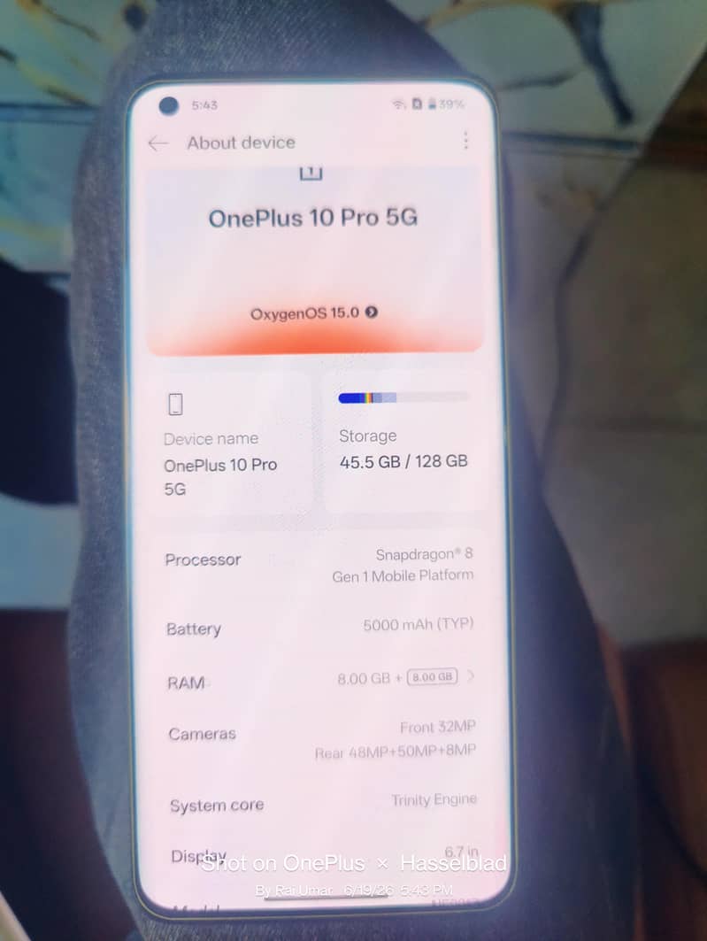 One Plus 10 Pro 2