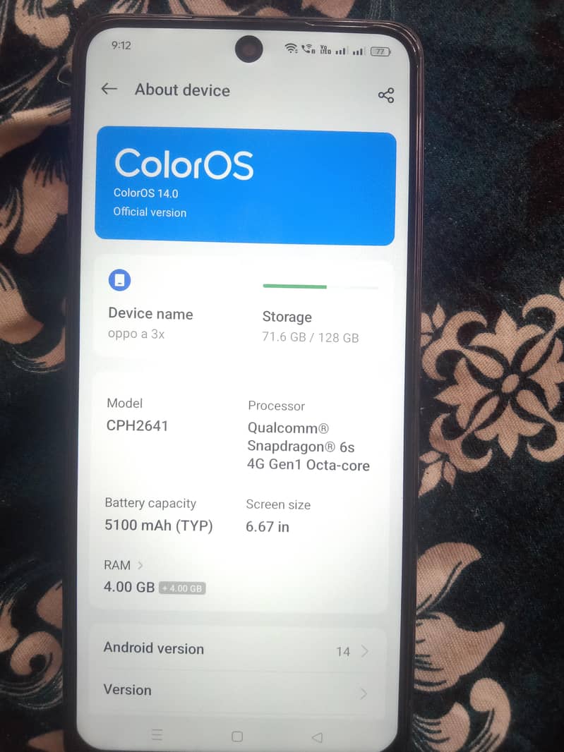 OPPO A3x 5
