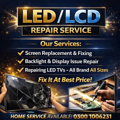 LED Repair | LED Tv Repairing | LCD | OLED | Plazma Tv | Home Services