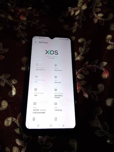 Infinix Note 12 G96 8+8/128 with box